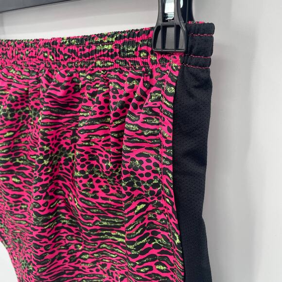 Nike Leopard Print Pink Dri Fit Shorts // S - Picture 2 of 12
